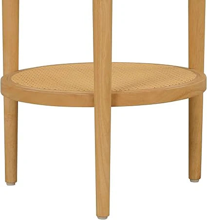 Rattan Natural Sofa Side Table