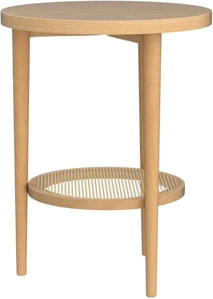 Rattan Natural Sofa Side Table