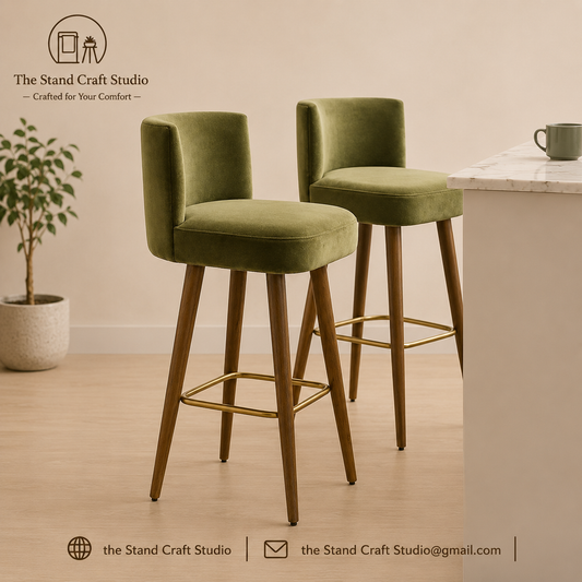 Mid Century Modern Design Bar Stool