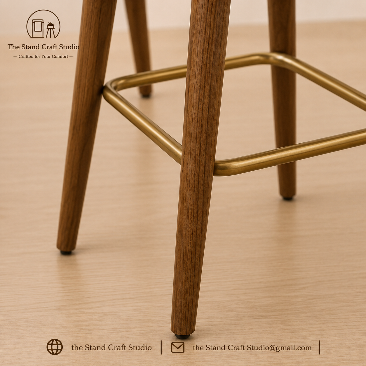 Mid Century Modern Design Bar Stool