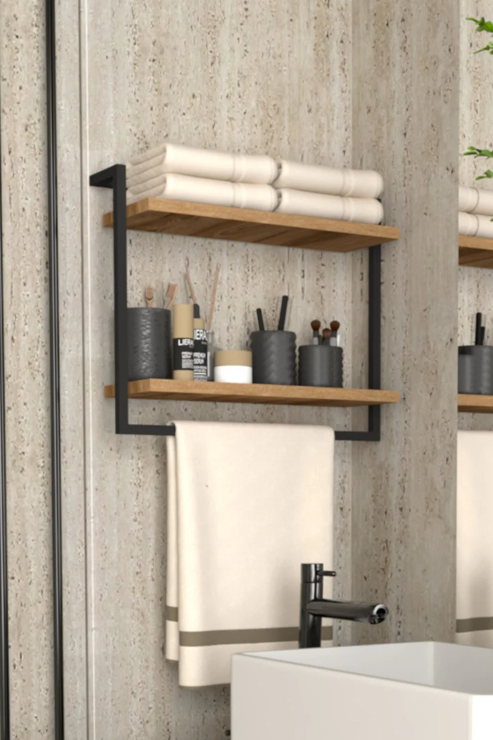 Multi-Purpose Shelf With Wide Spacing